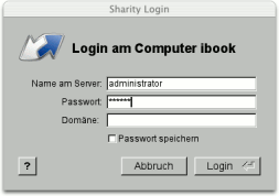 Login Dialog